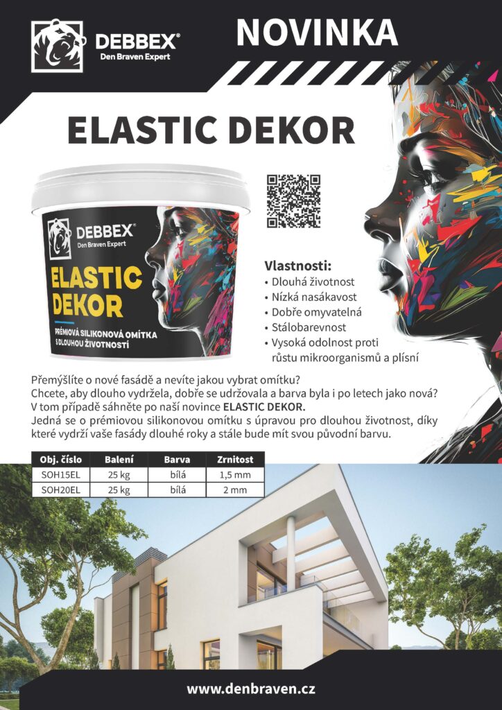 silikonová omítka ELASTIC DEKOR blog leták