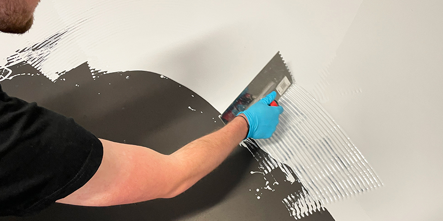 antistatický podlahový systém