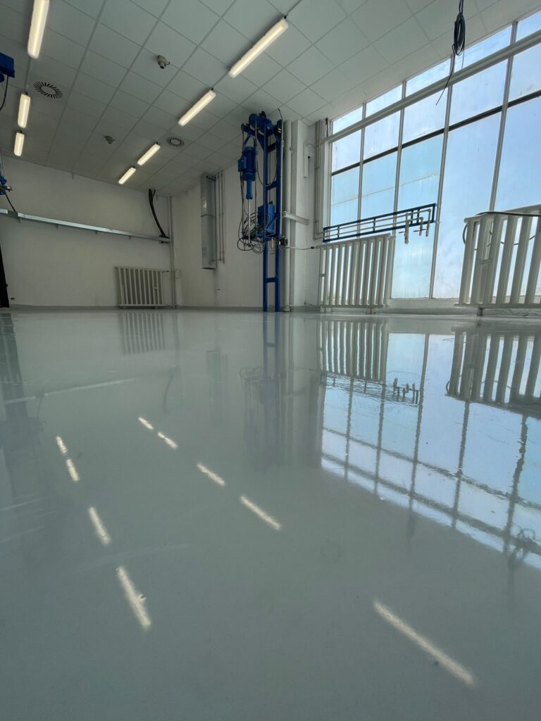 antistatický podlahový systém