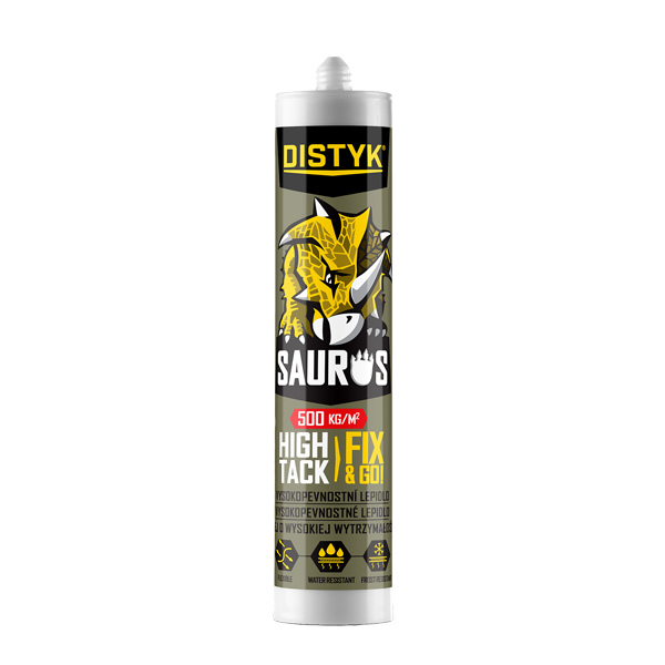 Den Braven SAURUS GLUE High Tack DISTYK Line 290 ml bílá