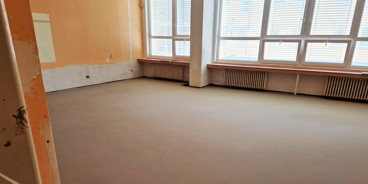 Samonivelační podlaha Opava - samonivelační stěrka