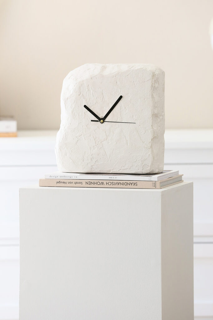 DIY návod na výrobu betonových hodin