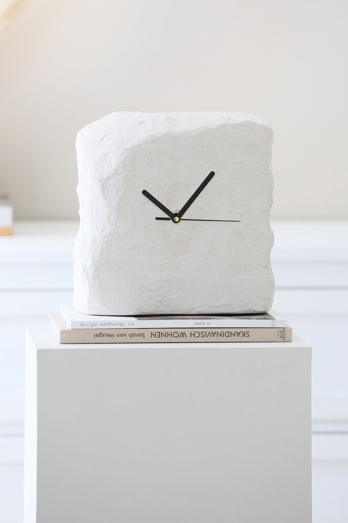 DIY návod na výrobu betonových hodin