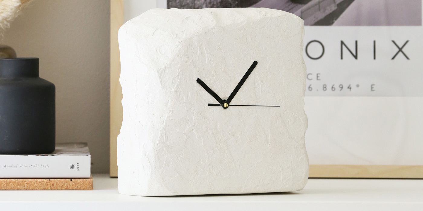 DIY návod na výrobu betonových hodin