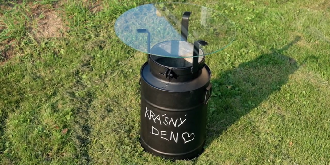 český kutil video upcyklace stolku