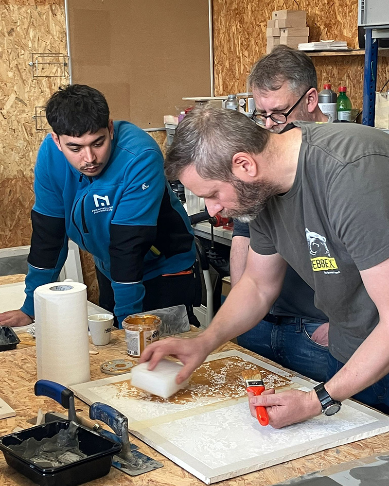 designová stěrka školení pro řemeslníky