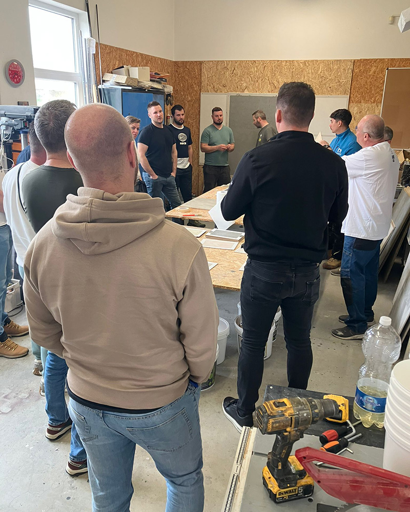 designová stěrka školení pro řemeslníky