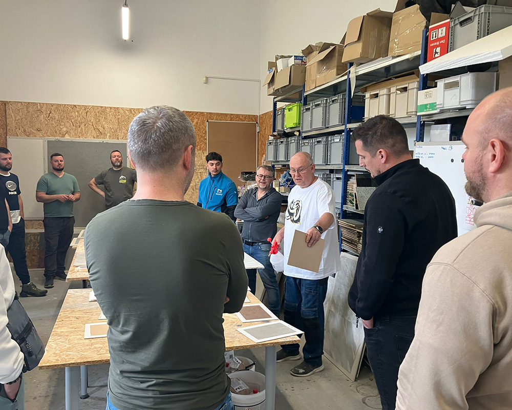 designová stěrka školení pro řemeslníky