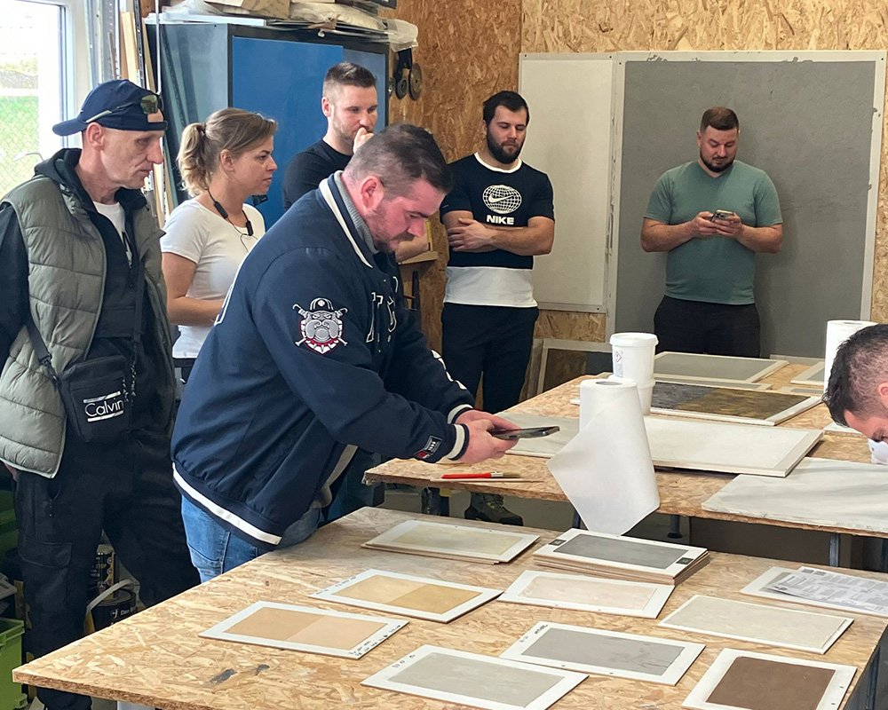 designová stěrka školení pro řemeslníky