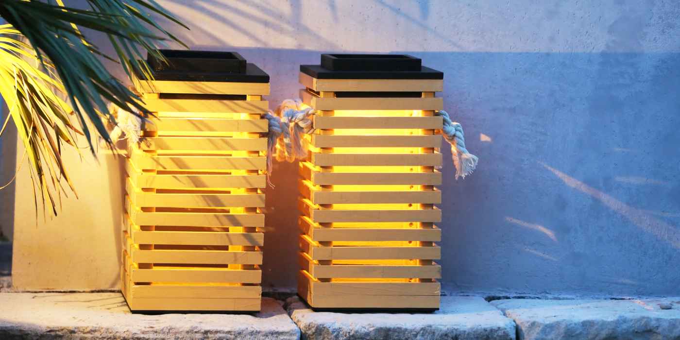 DIY: Upcyklovaná lampička ze solárního lampionu návod