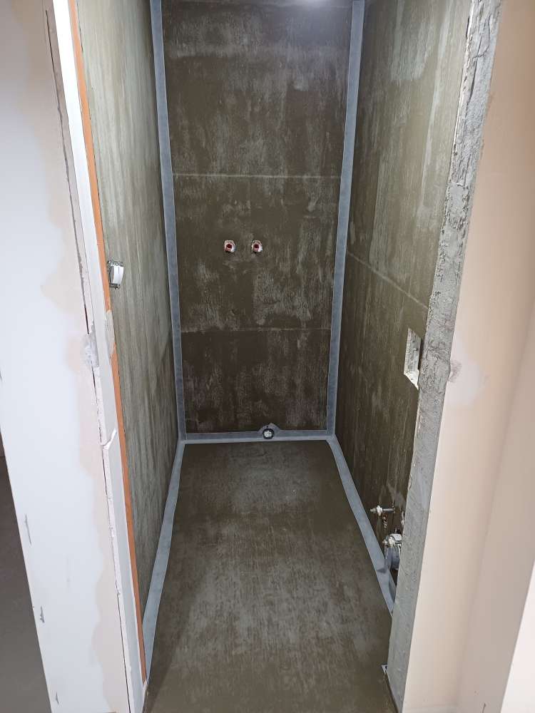 rekonstrukce koupelny hydroizolace tekotá lepenka do sprchového koutu