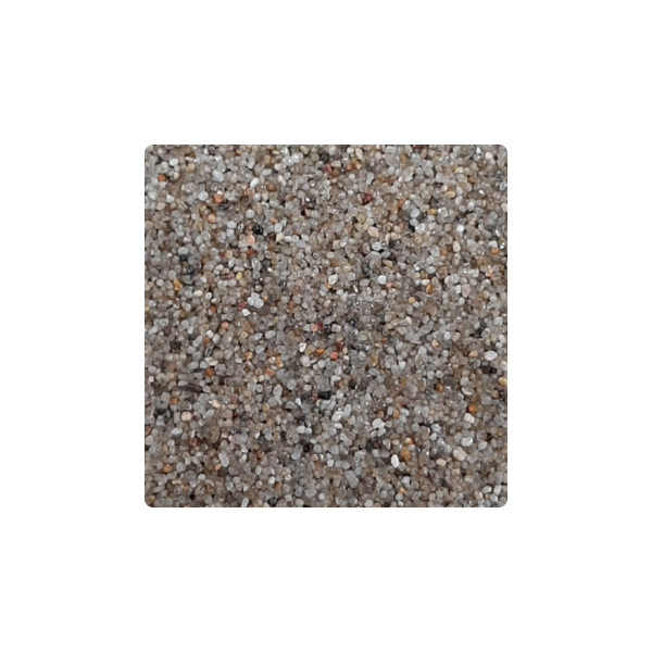 Přírodní a probarvený písek zrno 0,1 - 0,5 mm 25 kg pytel přírodní