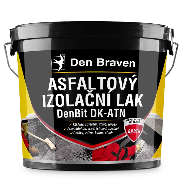 Asfaltový izolační lak DenBit DK-ATN